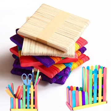 10捆包邮模型材料雪糕棒冰棍棒小木片 DIY手工拼装 房子制作材料