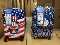 尚旅正品机器猫哆啦A梦旅行行李箱男女拉杆箱万向轮铝框箱2024寸