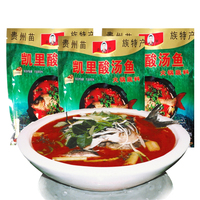 贵州特产凯里红酸汤 酸辣粉调味品 酸汤鱼火锅底料3袋