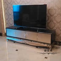 欧式电视柜 新古典电视柜茶几 简约实木烤漆视听柜储物柜客厅家具