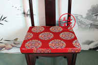 包邮定做红木仿古家具餐椅太师椅圈椅沙发中式古典家具坐垫 椅垫