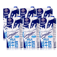 荷兰 进口牛奶 荷兰旗牌 超高温灭菌全脂牛奶1L*6 纯牛奶