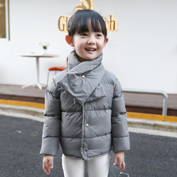 短款儿童羽绒服内胆男女中小童韩版宝宝加厚冬季童装外套2016新款