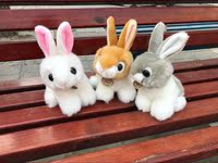 兔子 毛绒玩具 大眼睛兔子 公仔 小白兔 兔兔 仿真动物 野兔 可爱