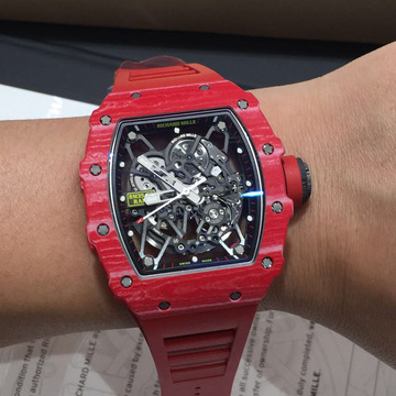 理查德米勒 RM035-02 红色男士运动奢华手表 腕表