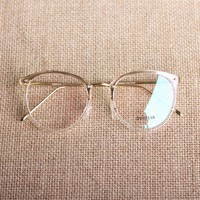 超轻tr90成品近视眼镜女潮大框装饰眼镜时尚气质女平光镜配眼镜
