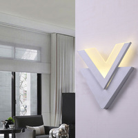 现代简约LED壁灯客厅个性创意卧室床头楼梯走廊过道壁灯