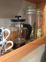 IKEA宜家代购 乌普塔咖啡壶 法压壶耐热玻璃不锈钢滤网茶壶冲茶器