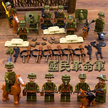 军事人仔积木人偶星球大战模型兼容乐高积木拼装益智男孩儿童玩具