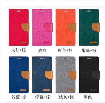 韩国Mercury牛仔纹 苹果iPhone5/5S 手机皮套保护套支架插卡外壳