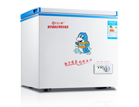 小型冰柜家用冷冻冷藏冰柜迷你单门顶开冷柜yzjm/扬佳 BD/BC-100