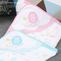 新生儿抱被夏季宝宝薄款纯棉包被婴幼儿襁褓初生儿包巾毯韩国进口
