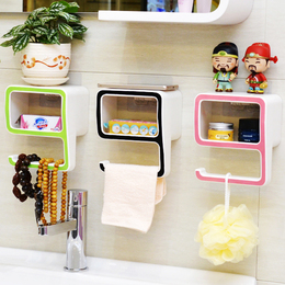 【天天特价】数字9塑料肥皂盒吸盘肥皂架 吸壁式卫生间浴室置物架