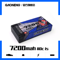 1S 3.7V 车模高能锂电池GNB GAONENG 7200MAH 110C 1:12遥控汽车