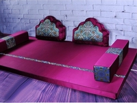 定做高端真丝系列中式沙发罗汉床垫靠背枕扶手枕
