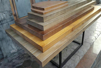 专业定做复古做旧松木榆木原木板吧台板台面板桌面隔板实木超低价