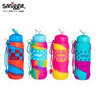 现货-澳洲代购smiggle个性硅胶软水壶 学生水杯 运动水瓶儿童水杯