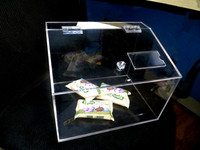 亚克力有机玻璃板透明食品展示盒子箱子罩子收纳盒定做超市食品盒