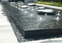 欧式喷泉电镀玻璃钢雕塑园林小品假山水池装饰摆件大件水景雕塑