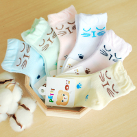 0-1-3岁0-12个月全棉宝宝袜夏季婴幼儿新生儿纯棉婴儿袜子