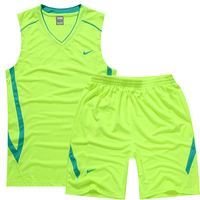 2016蓝球服套装男女运动休闲球服订制篮球训练服套装比赛服印字号