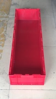 全新料1000X400X280红色物流周转箱五金工具维修零件盒收纳整理筐