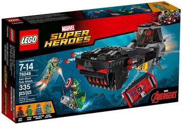 4月新品乐高超级英雄系列76048钢铁骷髅地下攻击LEGO 积木玩具