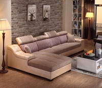 新款沙发 客厅皮布沙发 布艺沙发 简约现代组合贵妃沙发 绒布沙发