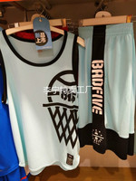 正品李宁2017新款夏季男子篮球比赛服套装上衣AAYM015短裤AAPM015