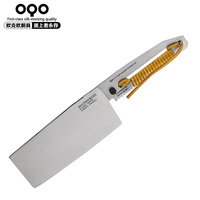OQO欧克欧科瑞提夫菜刀切片刀不锈钢菜刀真皮刀柄508355