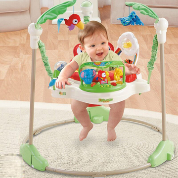 宝宝跳跳椅蹦跳欢乐园 婴儿弹跳健身架器秋千玩具0-1岁3-6-12个月
