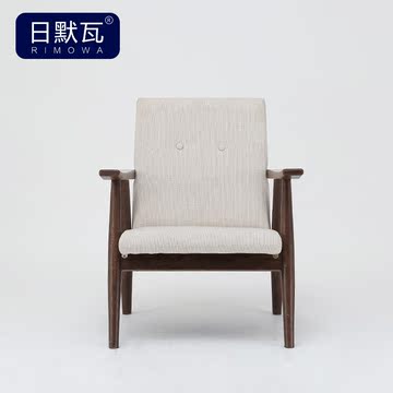 新品推荐 实木椅 休闲椅 沙发椅 扶手椅 简约椅子 实木家具MY01