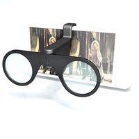 哈雷实验室研发VR精灵智能卡镜 3D眼镜虚拟现实全景 掌心的VR神器