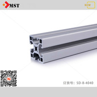 工业铝型材40x40欧标型材铝合金型材铝方管流水线支架4040铝型材