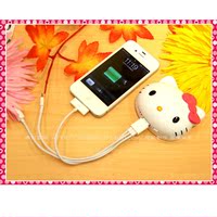 正品HELLOKITTY充电宝卡通可爱移动电源女生KT凯蒂猫苹果手机通用
