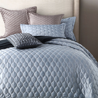 IU简约欧式床盖三件套五件套样板房软装六件套两用盖毯绗缝床盖